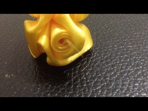 Make Satin ribbon Roses – Think Bowtique