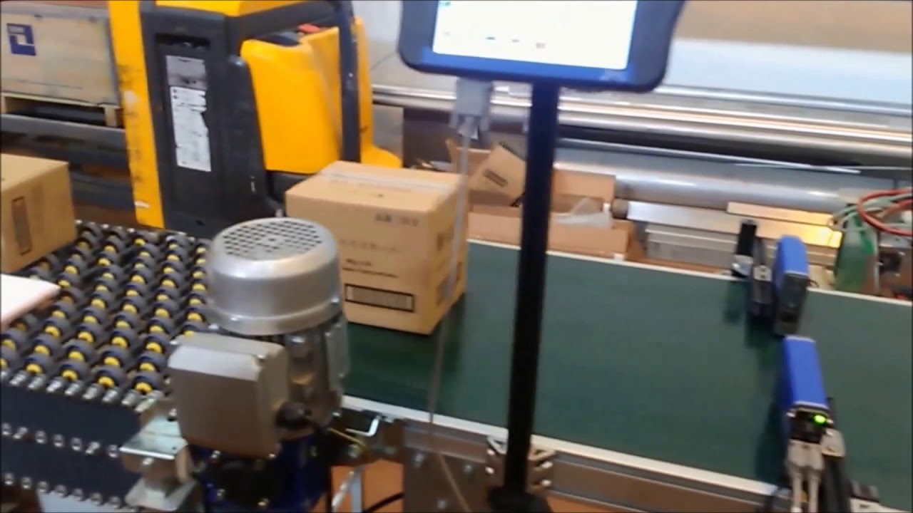 ALLEN France : Impression jet d'encre sur carton en sortie de scotcheuse