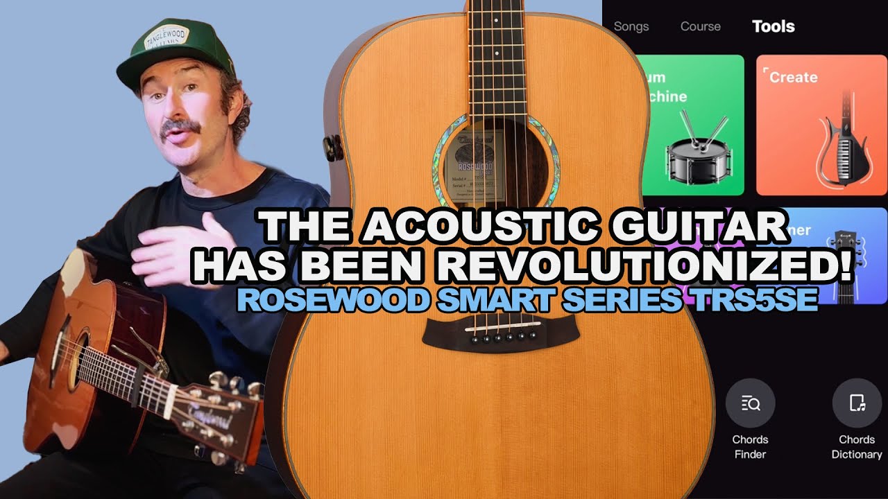 Overview & App Demo: Tanglewood Smart Series TRS5SE Full w/ Damien Nolan