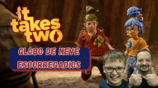 Sessão Escorregadios no Globo de Neve: Um dos Momentos Mais Divertidos de It Takes Two! screenshot 2