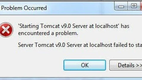 Tomcat Server at localhost failed to Start