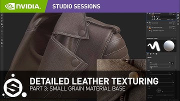 Create Realistic Leather Texture w/ Madina Chionidi | Part 3: Small Grain Material Base