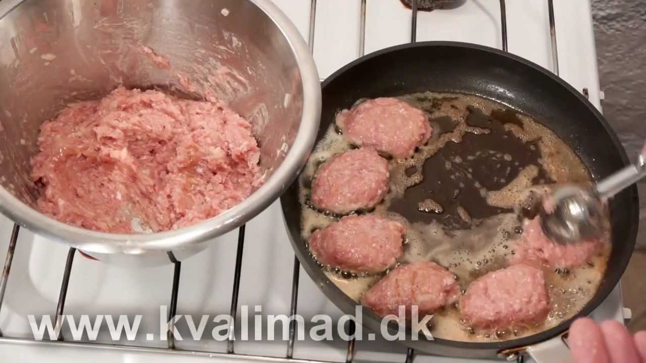 Frikadeller - Gode Gammeldags og Hjemmelavede
