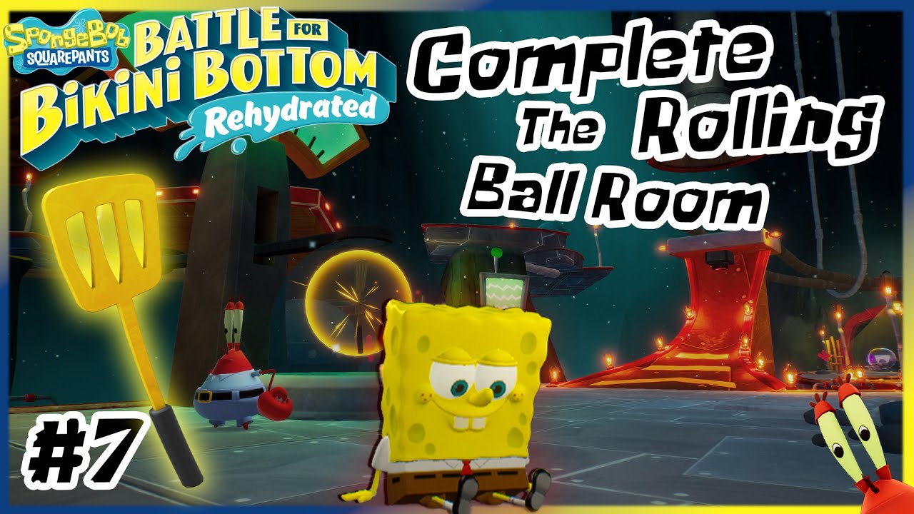 Mermalair Complete the Rolling Ball Room Spatula 7 SpongeBob