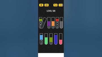 Water sort puzzle level 128