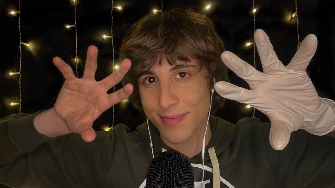 HAND SOUNDS, HAND MOVEMENTS & TONGUE CLICKING✋🏻😴🤚🏻|  ASMR ITA/ENG