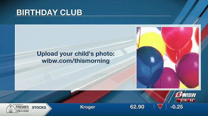 13 NEWS This Morning Birthday Club & Braggin' Wall 12-10-25