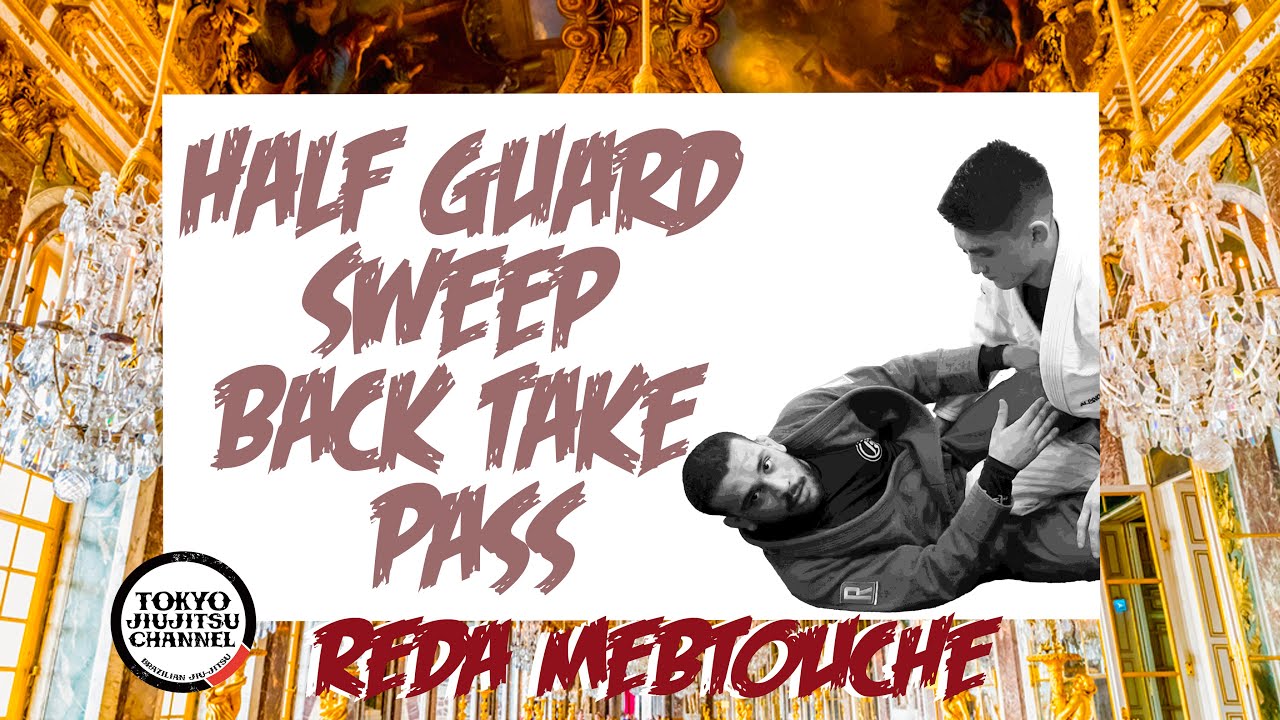 Reda Mebtouche Half Guard Sweep Back Take Pass - YouTube