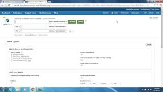 Creating a MyEbscohost Folder