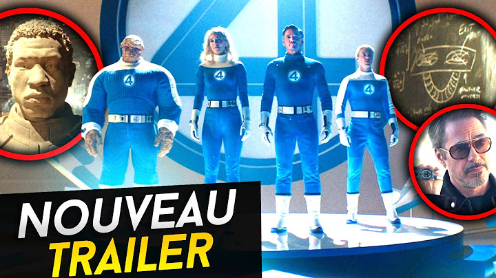 CE FILM VA SAUVER MARVEL (Analyse trailer The Fantastic Four First Steps)