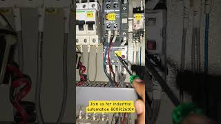 Best panel wiring training #industrialautomation #plcprogramming #shorts