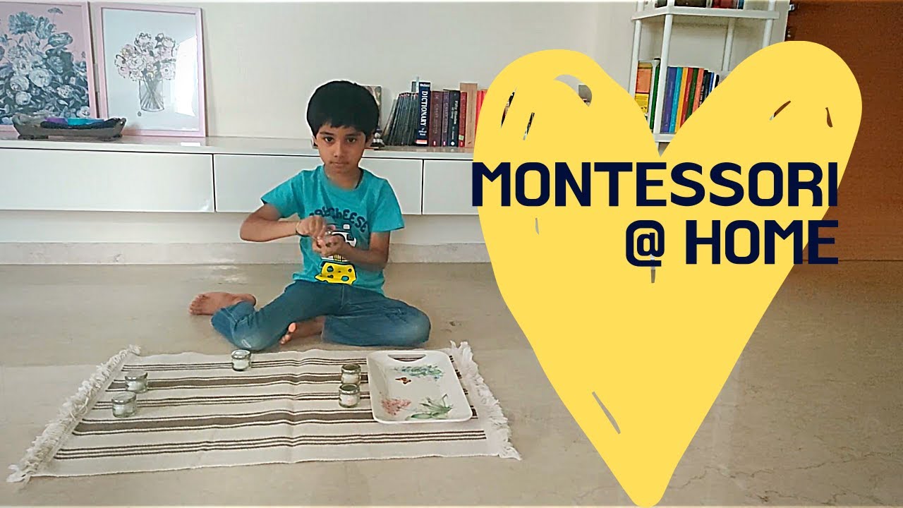 Montessori activities at home YouTube