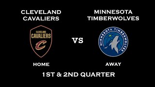 NBA 2K23 (Gameplay): Cleveland Cavaliers vs. Minnesota Timberwolves (1st & 2nd Quarter)