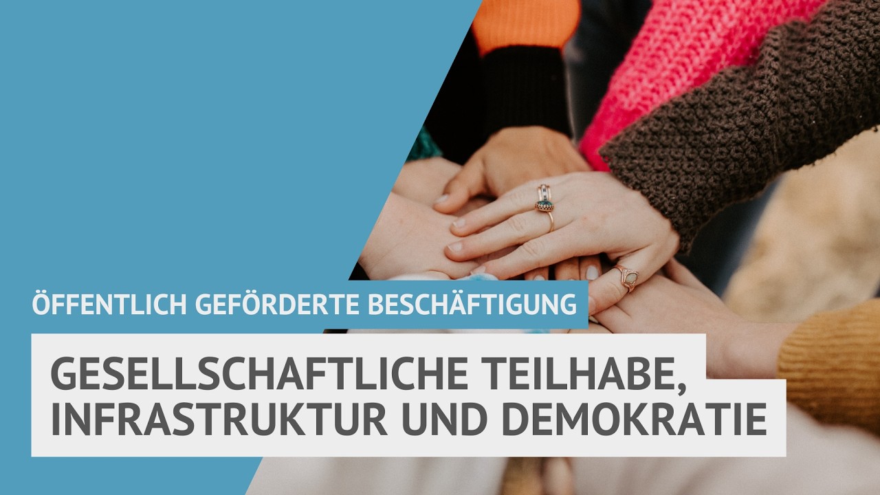 Gesellschaftliche Teilhabe, Infrastruktur und Demokratie