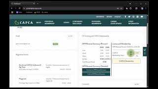 CAPCA Auto Renewal Tutorial