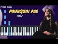 Nej  pourquoi pas piano fr cover tutoriel karaoke paroles