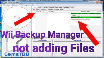 What files work with Wii Backup Manager?