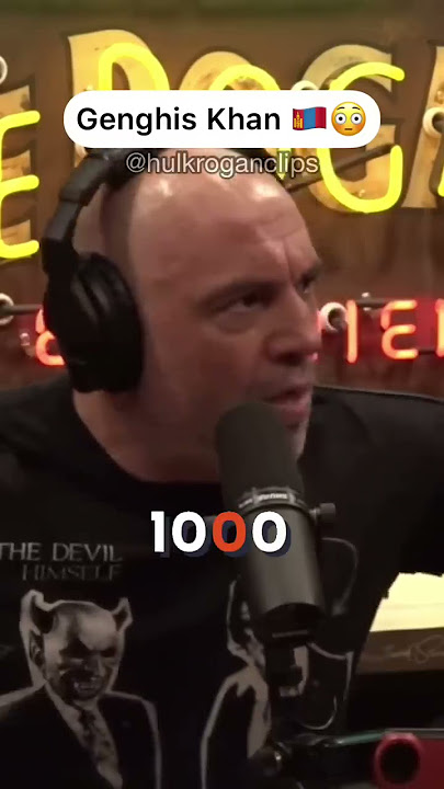 Genghis Khan was the Real Thanos #joerogan #shorts #history #thanos