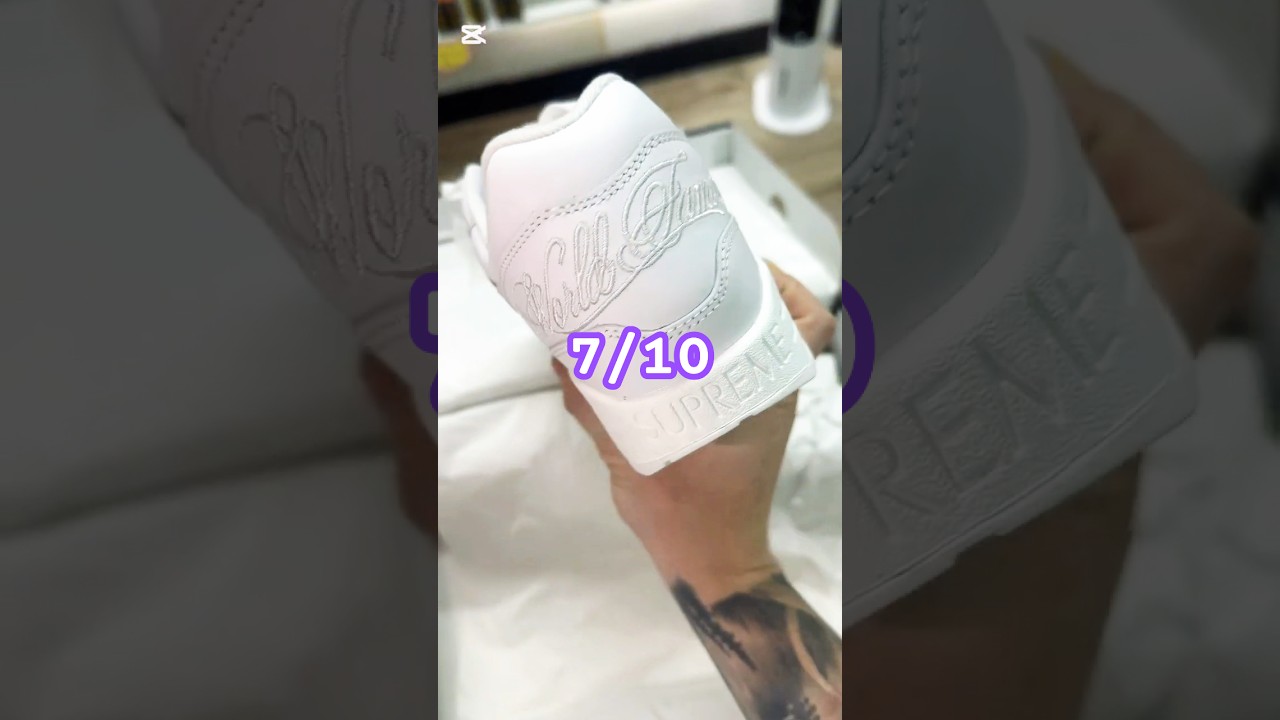 UNBOXING‼️Supreme x Nike Air Max 1 ‘87 SP’ Triple White 