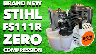 BRAND NEW STIHL FS 111R / ZERO COMPRESSION / YOU WONT BELIEVE WHAT THE PROBLEM WAS!