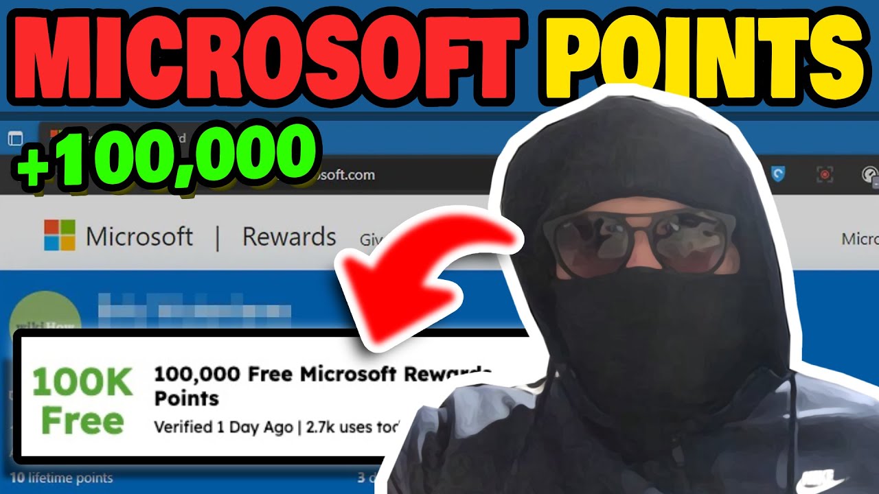 How YOU Can Get FREE Microsoft Rewards Points 2024 Free Microsoft 