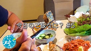 【年の差夫婦の何気ない会話】ごま鯖の竜田揚げと鶏ももの塩ニンニク｜アレは封印します｜今日のご飯なに？5｜ご飯が美味しいと言える幸せ！