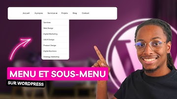 Comment créer un menu et sous-menu déroulant sur WordPress  – 2025