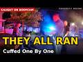 Trespassers Bolt From Cops and Get Cuffed One by One (Red Bank, NJ)