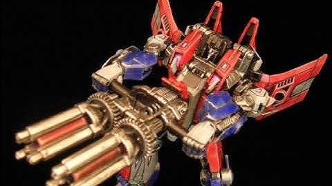 Custom Transformers fall of Cybertron FOC Starscream action figure toy repaint