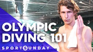 Sam Fricker explains what goes in to a diving routine | Wide World of Sports