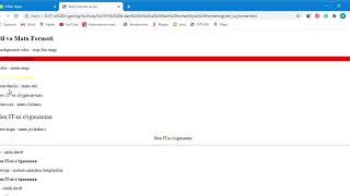 #HTML 4-dars Stil va Matn formati(Style, Formatting)