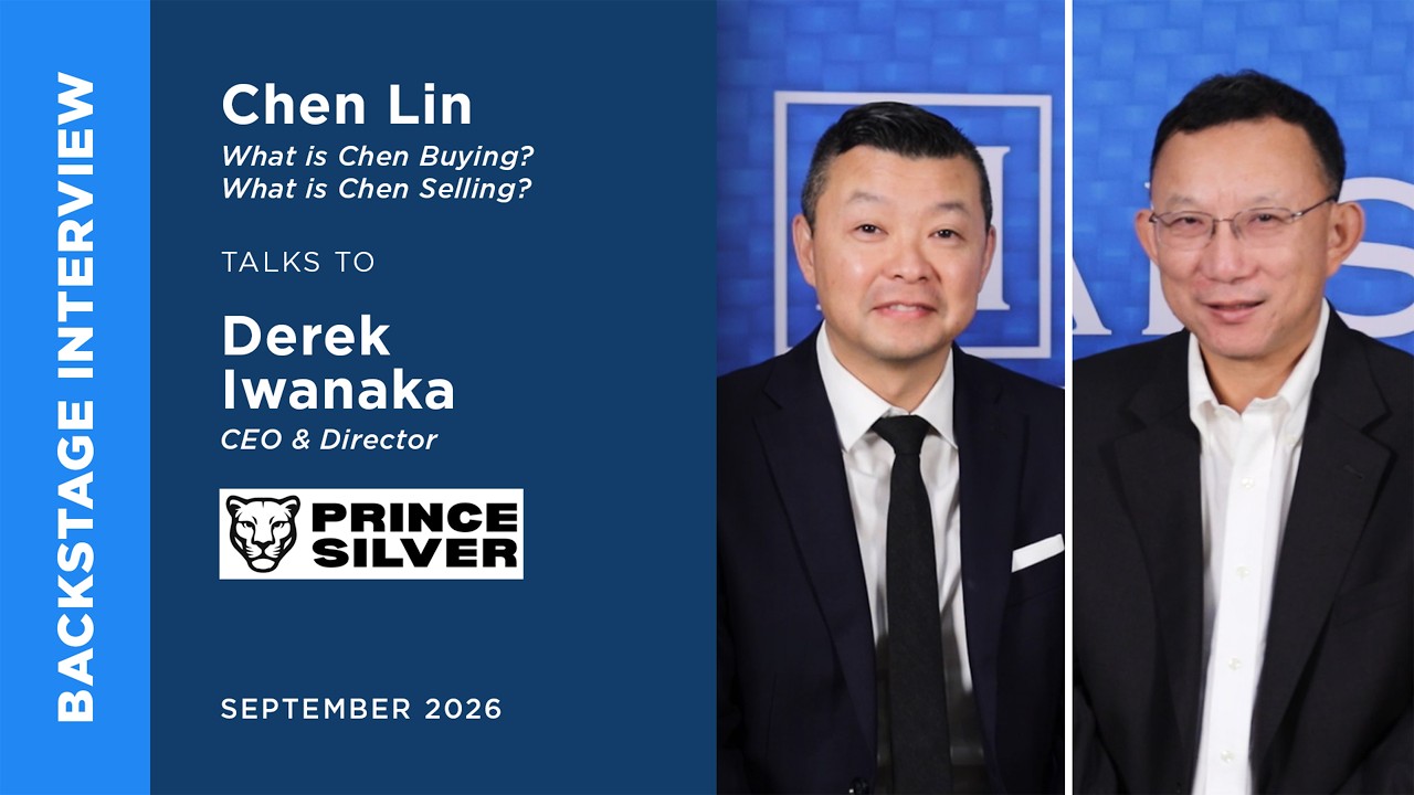 Derek Iwanaka of Prince Silver Corp. talks to Chen Lin | Metals Investor Forum Sept. 2026