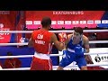 Quarterfinals (57kg) ALVAREZ ESTRADA Lazaro (CUB) vs BATYRGAZIEV ALBERT (RUS) /AIBA World 2019