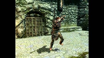 Thriller dance in Skyrim