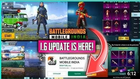 Finally  bgmi 1.6 update is here 🇮🇳  download  bgmi 1.6 apk and obb