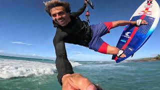 I was lucky to Kite Surf this rare spot on Maui!