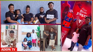 Kumawood actress Tracey Boakye celebrates her Son's 8th birthday in Grand Style