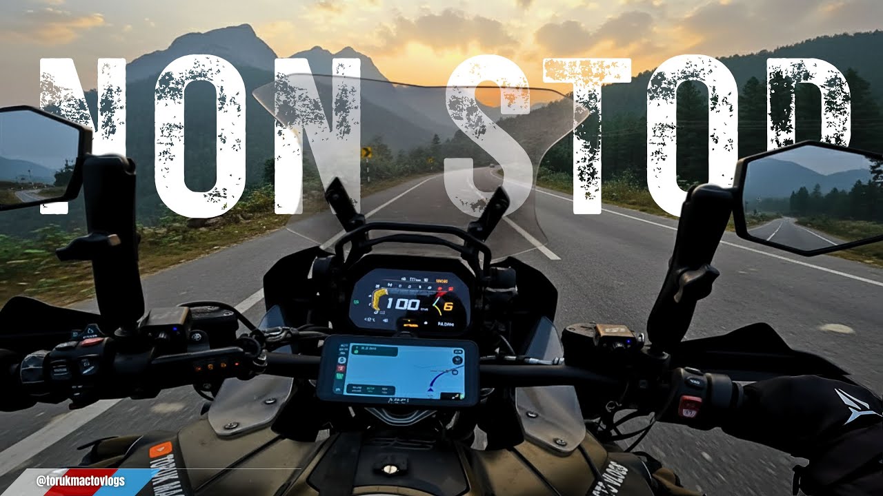 A Real Fighter Jet On Road | Non Stop In Mountains on BMW R 1250 GS Adventure | Munsiyari To Delhi