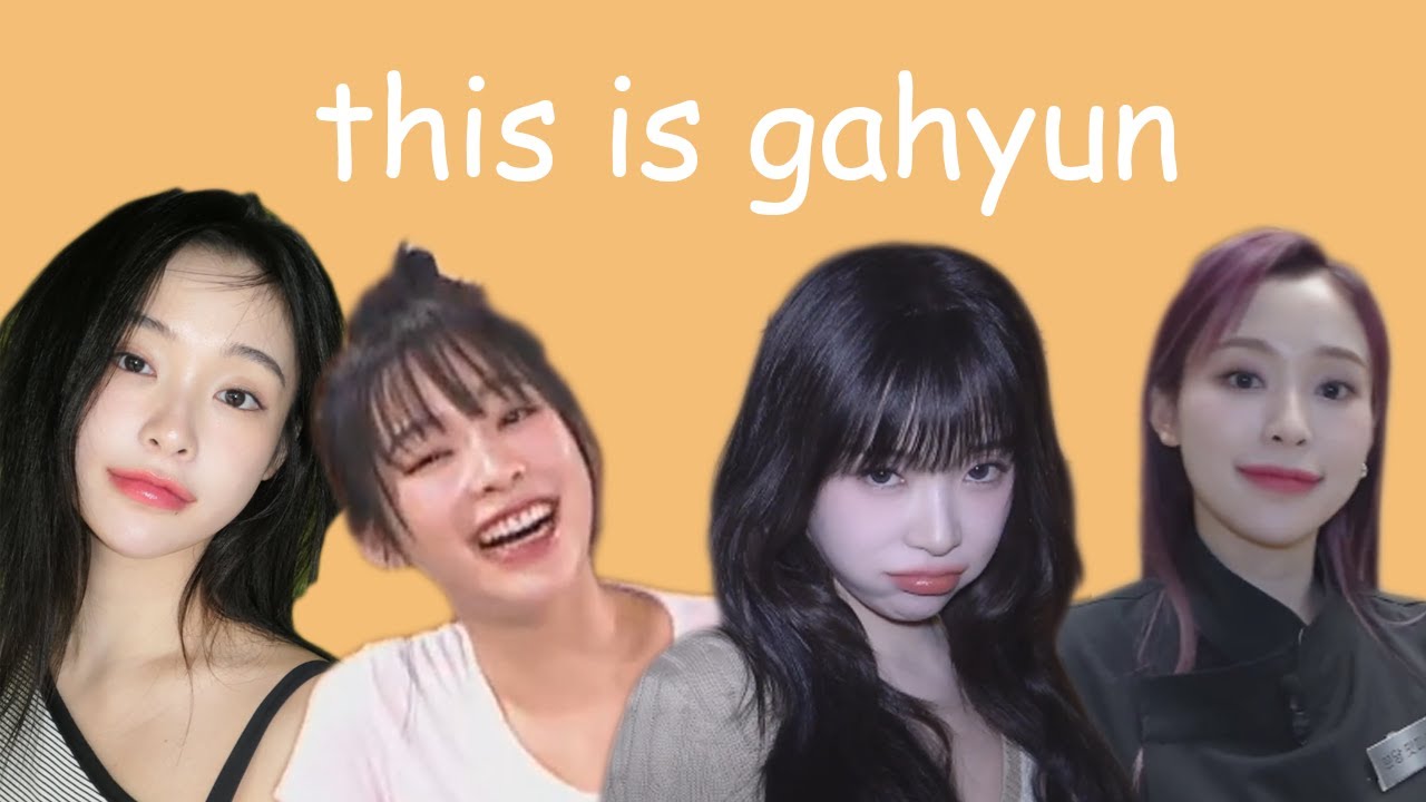 this is: gahyun 🦊 (2025)