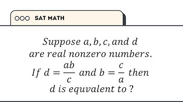 SAT Math – Simplifying Rational Expressions with Substitution | Algebra Practice