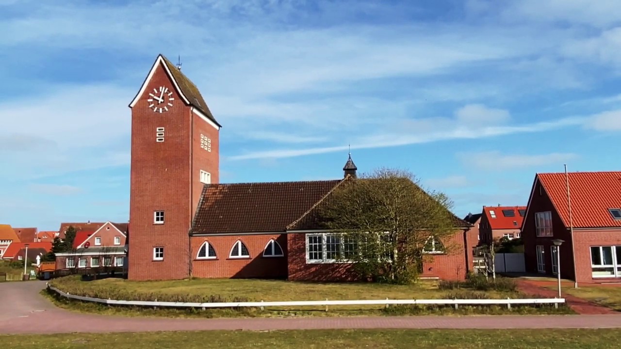 Glockenläuten Baltrum an einem Sonnabend im April 2020