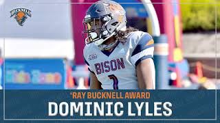'ray Bucknell Award: Dominic Lyles