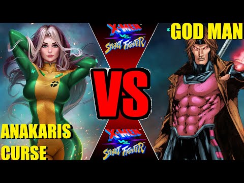 Xmen vs Street Fighter: ANAKARISCURSE vs GOD MAN pt 1