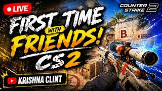 CS2 LIVE 🔴 Road to Global Elite! Intense Ranked Matches &amp; Clutches | KRISHNA CLINT