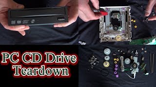 pc cd drive teardown