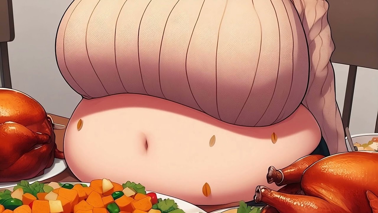 Overstuffed Thanksgiving Digestion 🦃🍽 #ASMR Stomach Noises