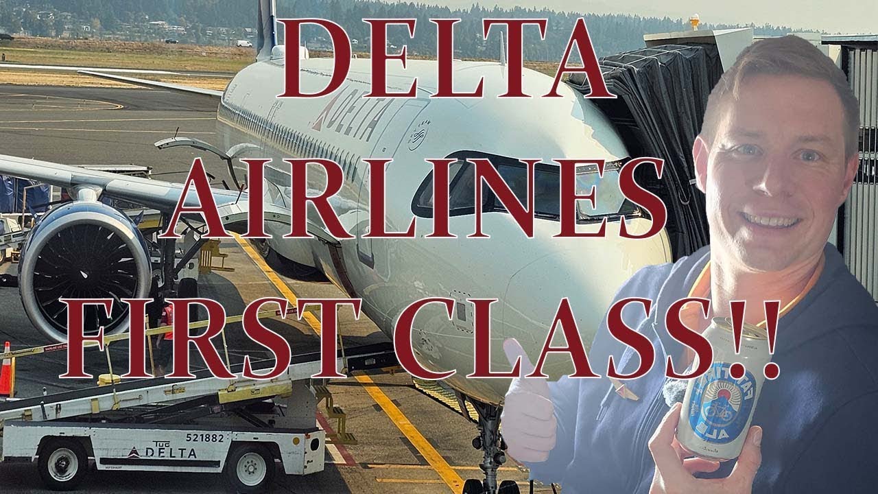 DELTA-AIRLINES FIRST CLASS Flug nach Los Angeles (LAX) von Portland Oregon (PDX)