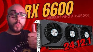 THE RX 6600 LOOKS AMAZING! SETTINGS FOR THE NEW AMD DRIVER! screenshot 4