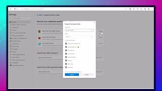 Import From Other Browsers