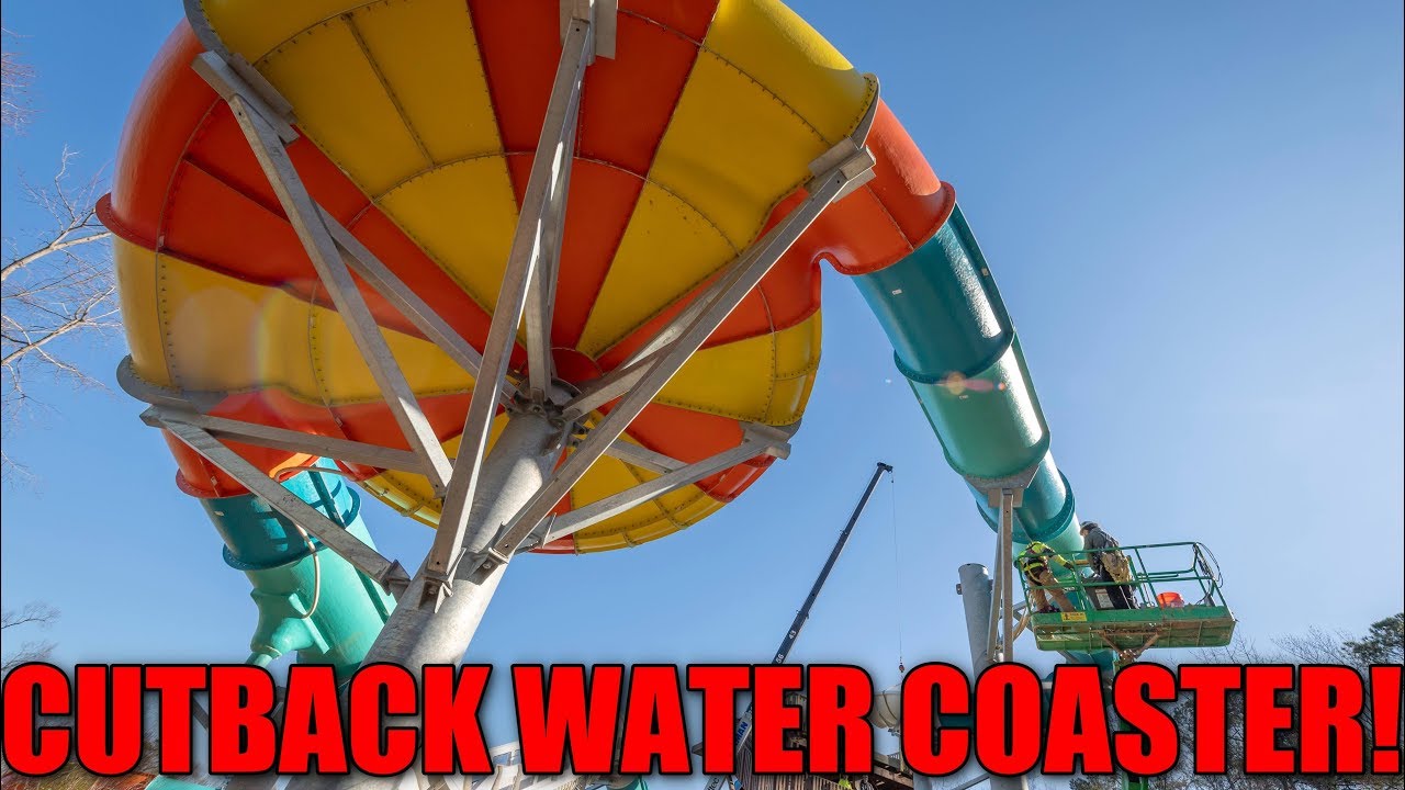 Water Country USA 2019 First Look Cutback Water Coaster! YouTube